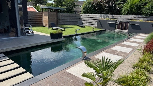 Clear water in perfect balance