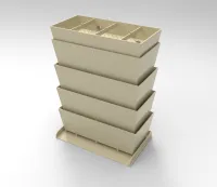 TF100 - drip tray - waterfall platform