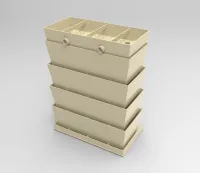 TF100 - drip tray - waterfall platform