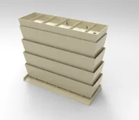 TF150 - drip tray - waterfall platform