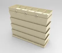 TF150 - drip tray - waterfall platform