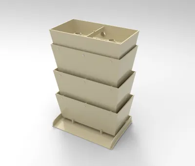 TF60 - drip tray - waterfall platform