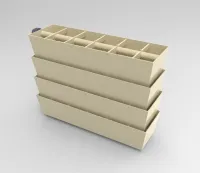 TF150 - 4x Ø110 output